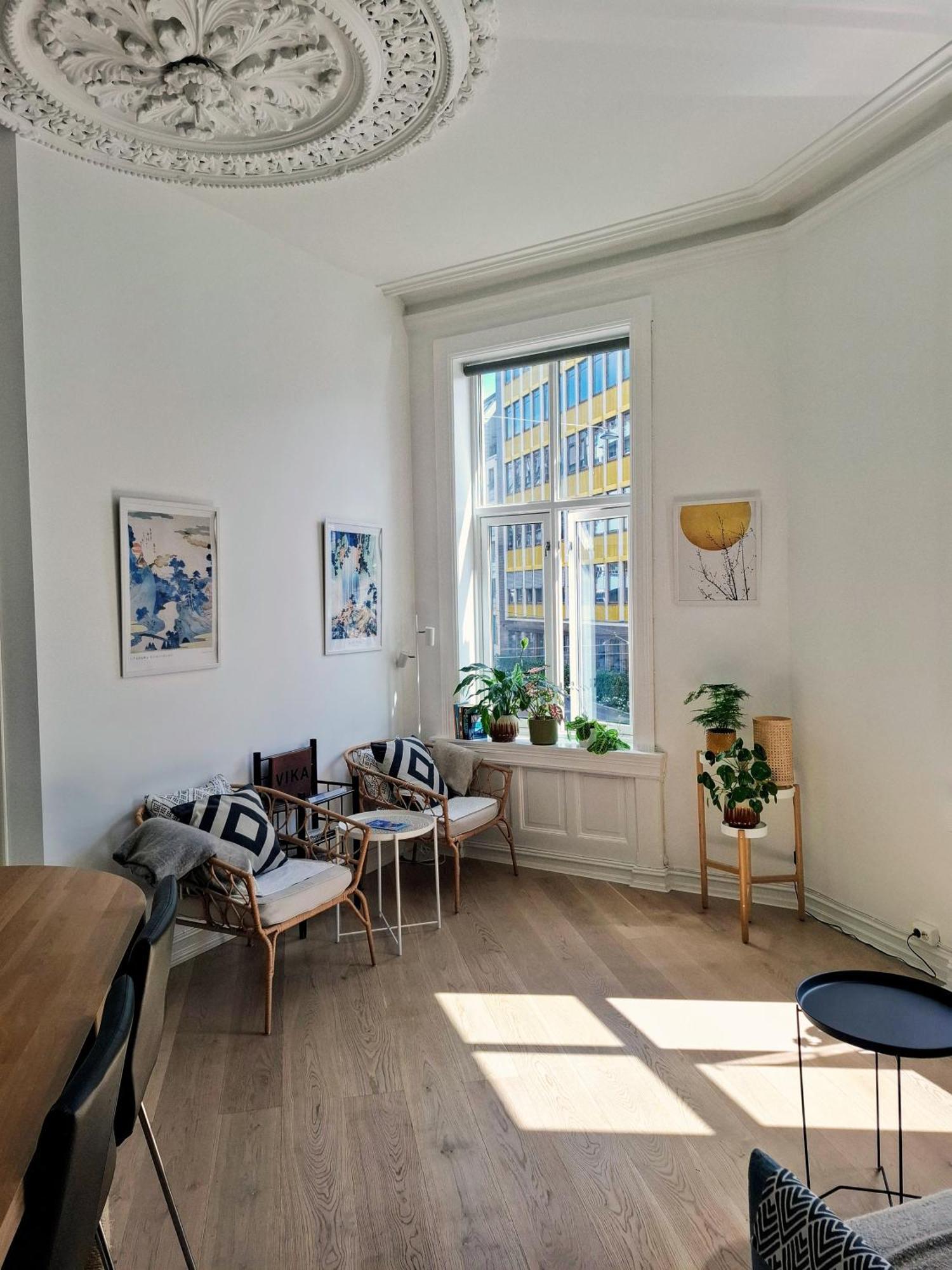 Bright And Charming Apartment From 1878 With View To The New National Museum In Oslo Ngoại thất bức ảnh